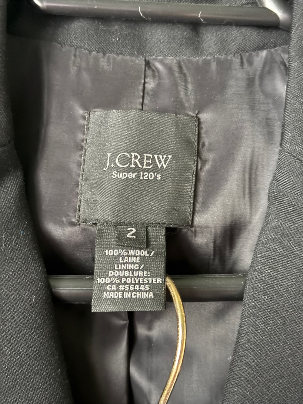 J.Crew - 1035 Two-Button Jacket in Super 120s Wool & Super 120s Wool Trouser - Picture 3 of 7